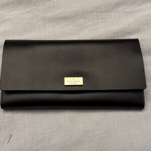 Kate Spade Black Leather Wallet
